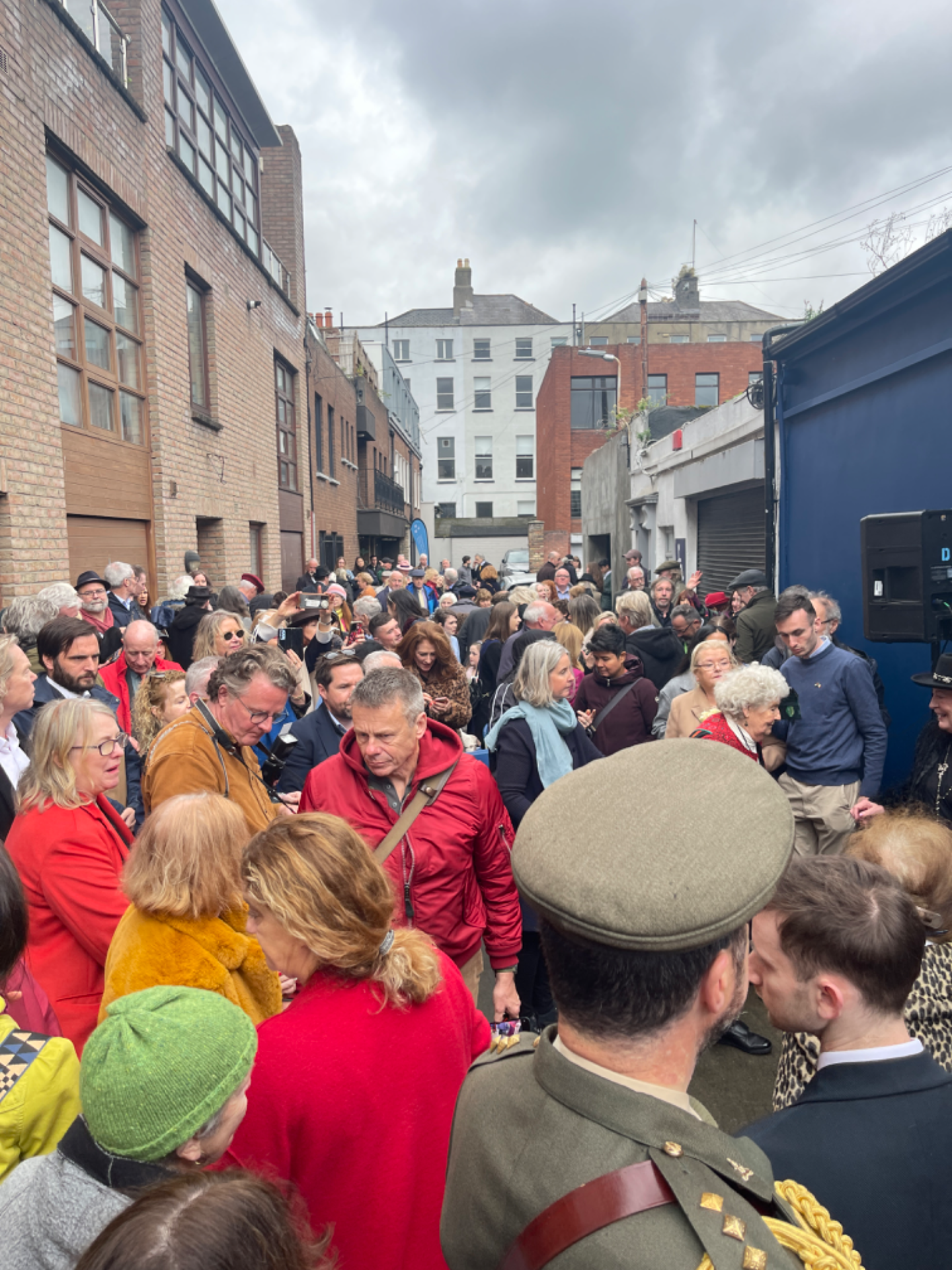 Deirdre O'Connell plaque unveiling.